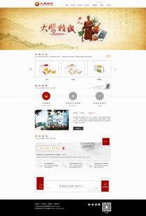 北京著名制藥公司漢典制作官網設計 神州互動網站建設案例